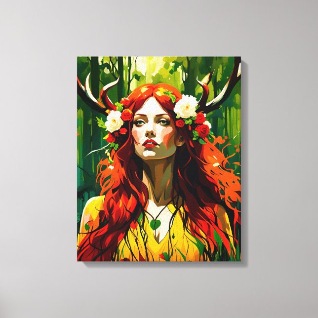 Elen of the Ways Canvas Print (Front)