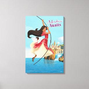 Elena Adventure Awaits Canvas Print