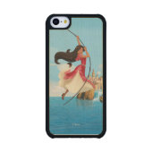 Elena | Adventure Awaits Carved Wood iPhone Case (Back)