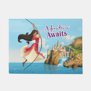 Elena   Adventure Awaits Doormat