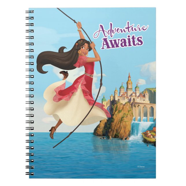Elena | Adventure Awaits Notebook (Front)
