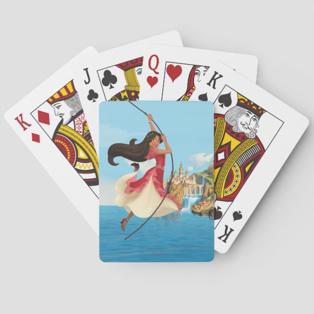 Elena | Adventure Awaits Poker Cards (Back)