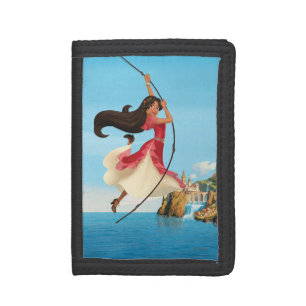 Elena Adventure Awaits Trifold Wallet