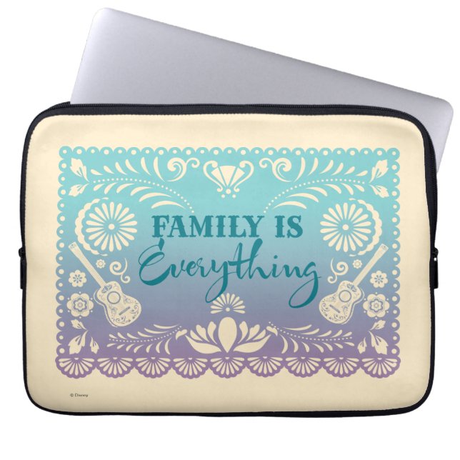 Elena | Family Is Everything Laptop Sleeve (Front)