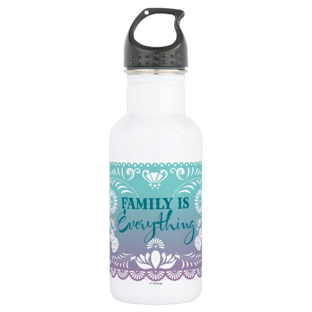 Elena | Family Is Everything Water Bottle (Front)