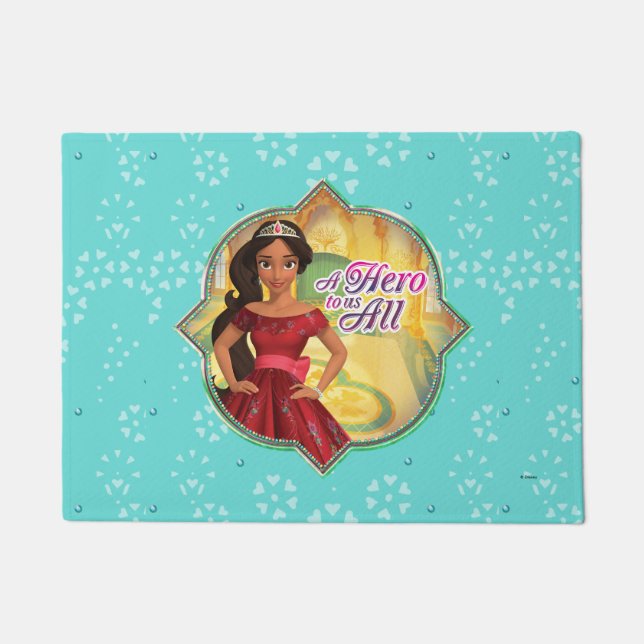 Elena & Isabel | A Hero To Us All Doormat (Front)