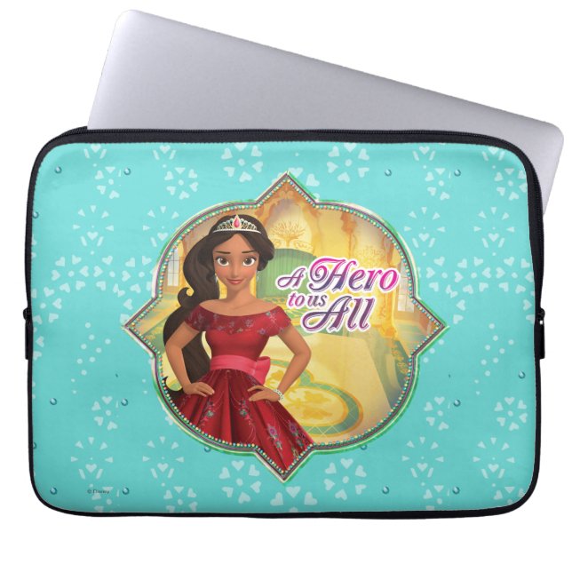 Elena & Isabel | A Hero To Us All Laptop Sleeve (Front)