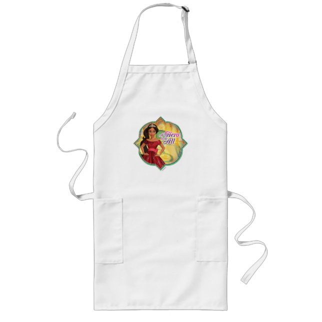 Elena & Isabel | A Hero To Us All Long Apron (Front)
