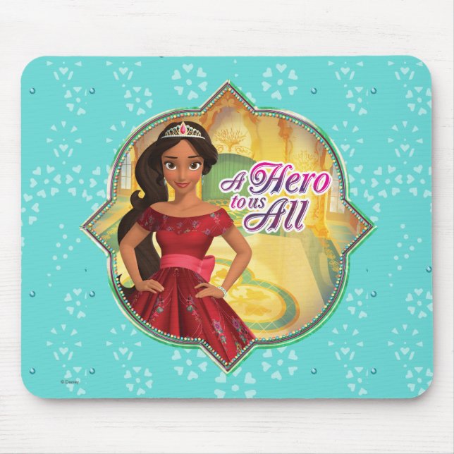 Elena & Isabel | A Hero To Us All Mouse Pad (Front)