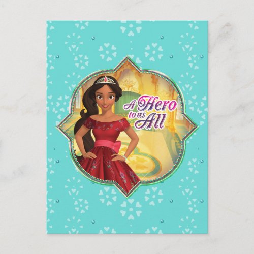 Elena  Isabel  A Hero To Us All Postcard
