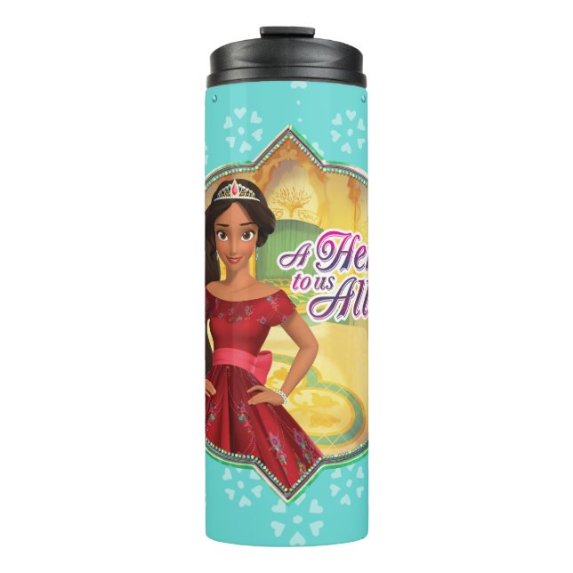 Elena & Isabel | A Hero To Us All Thermal Tumbler (Front)
