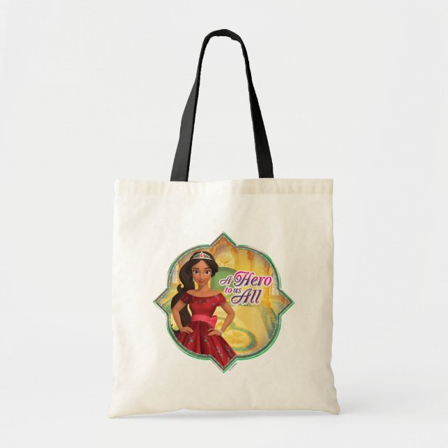 Elena & Isabel | A Hero To Us All Tote Bag (Front)