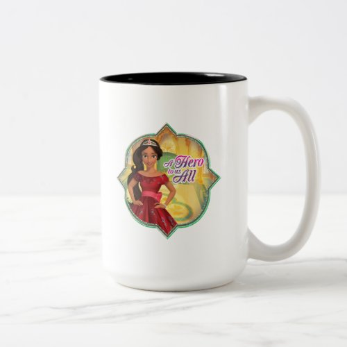 Elena  Isabel  A Hero To Us All Two_Tone Coffee Mug