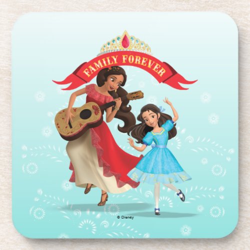 Elena  Isabel  Sister Time Beverage Coaster