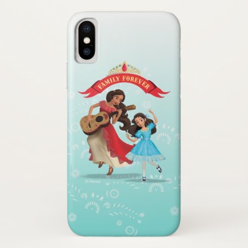 Elena  Isabel  Sister Time iPhone X Case