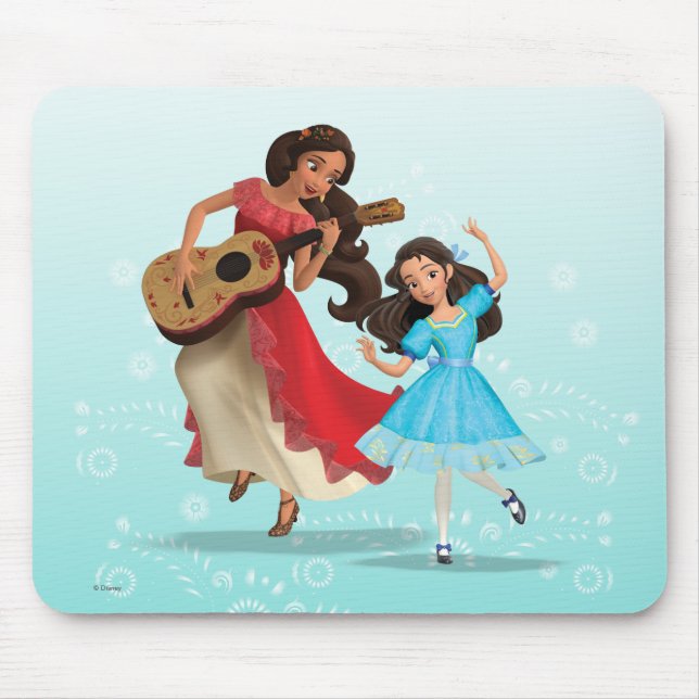 Elena & Isabel | Sister Time Mouse Pad (Front)
