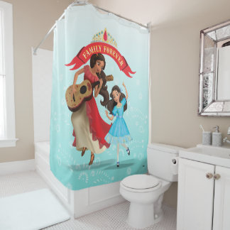 Elena & Isabel | Sister Time Shower Curtain