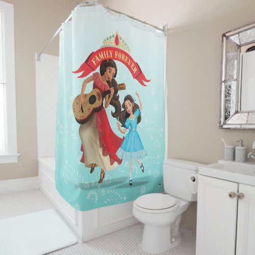 Elena  Isabel  Sister Time Shower Curtain