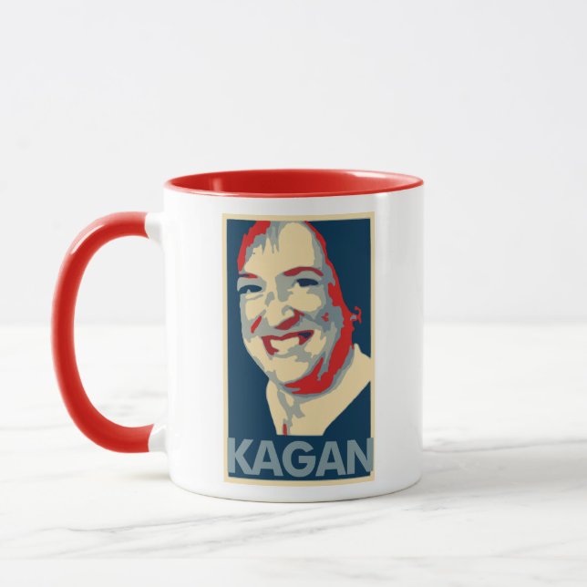 Elena Kagan Poster Political Parody Mug (Left)