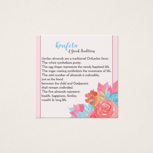 Elena Koufeta Card (Front)