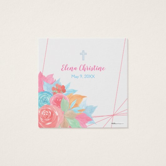 Elena Koufeta Card (Back)