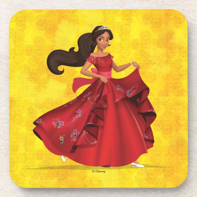 Elena | Lead With Kindness Beverage Coaster (Front)