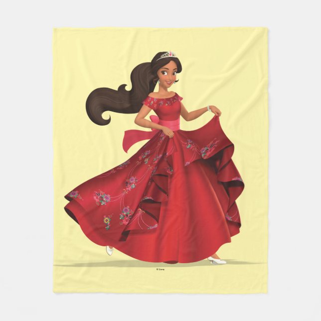 Elena | Lead With Kindness Fleece Blanket (Front)