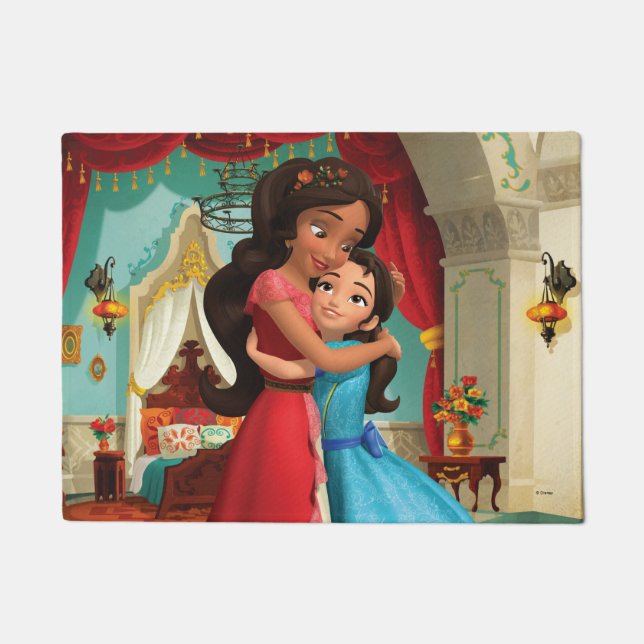 Elena | Little Sister. Big Sister. Doormat (Front)