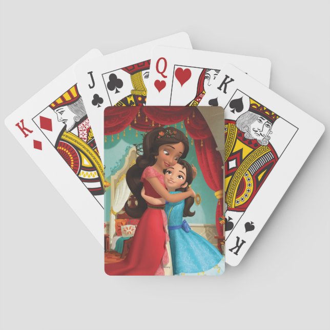 Elena | Little Sister. Big Sister. Poker Cards (Back)