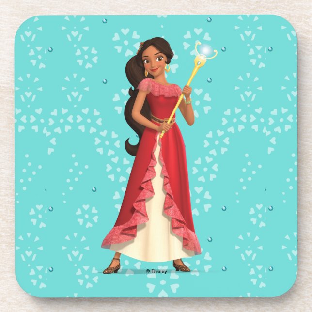 Elena | Magic is Within You Drink Coaster (Front)