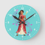 Elena | Magic Is Within You Round Clock at Zazzle