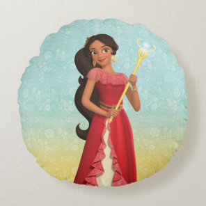 Elena | Magic is Within You Round Pillow