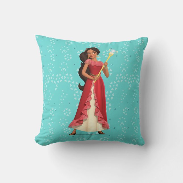 Elena | Magic is Within You Throw Pillow (Front)