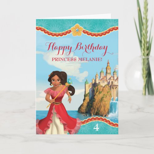 Elena of Avalor  Birthday Card