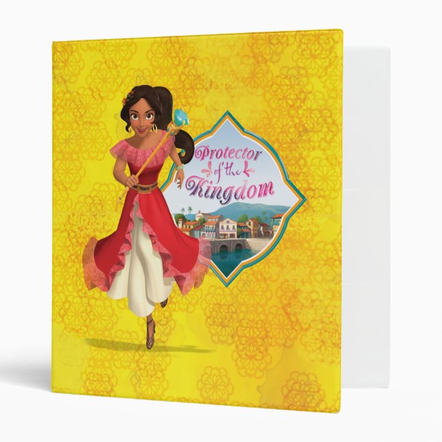 Elena | Protector of the Kingdom 3 Ring Binder (Front/Inside)