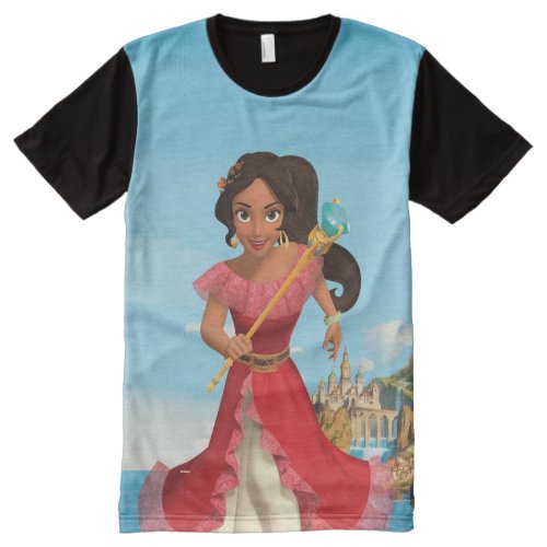 Elena  Protector of the Kingdom All_Over_Print T_Shirt