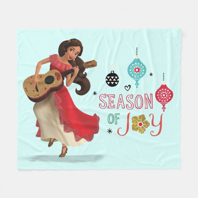 Elena | Season of Joy Fleece Blanket (Front (Horizontal))
