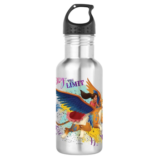 Elena | The Sky's the Limit Water Bottle (Front)