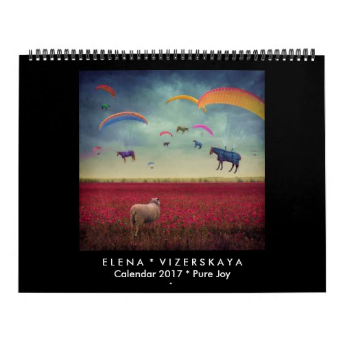 Elena Vizerskaya Art Calendar 2017 PURE JOY