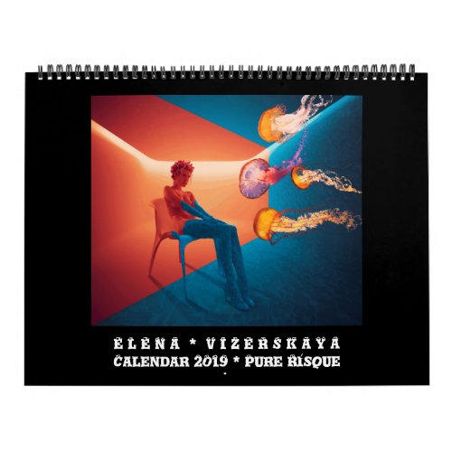 Elena Vizerskaya Art Calendar 2019 PURE RISQUE