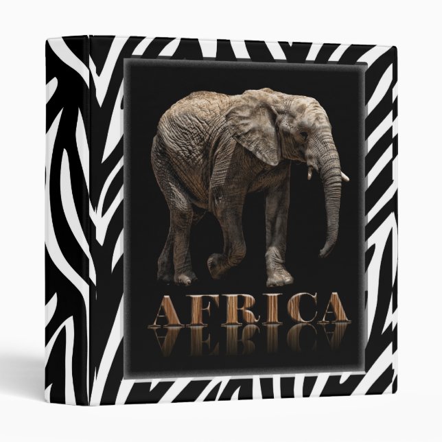 ELEPHANT 1 BINDER (Front/Spine)
