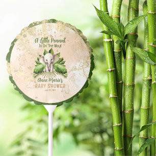 Elephant A Little Peanut Is On The Way Baby Shower Balloon