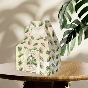 Elephant A Little Peanut Is On The Way Baby Shower Favor Boxes