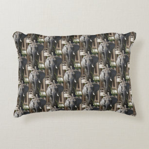 ELEPHANT  ACCENT PILLOW