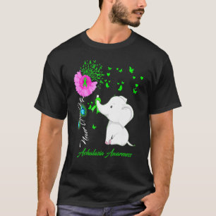 Elephant Achalasia Awareness Achalasia Ribbon T-Shirt