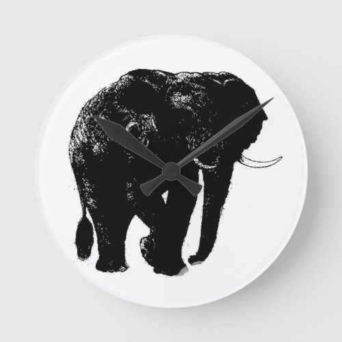 Elephant Acrylic Wall Clock