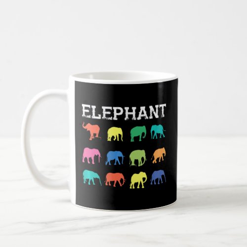 Elephant Africa India Wilderness Safari Wild Anima Coffee Mug