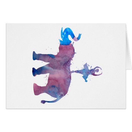 Elephant and ballerina cards (Front Horizontal)