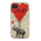 Elephant and heart balloon with monogram