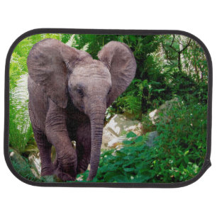 Elephant and Jungle Car Mat